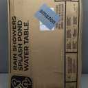 Step2 Rain Showers Splash Pond Water Table, Kids Water and Sand Activity Sensory Playset, Summer Outdoor Toys, 13 Piece Water Toy Accessories, For Toddlers 1.5+ Years Old, Blue & Green