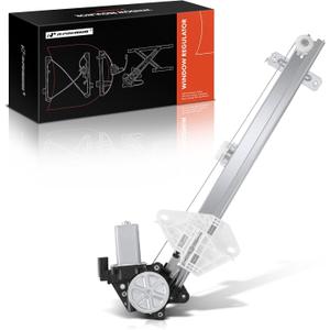 A-Premium Electric Power Window Regulator with Motor Compatible with Acura TLX 2015-2020, Rear Left Driver Side, Replace# 72750TZ3A01