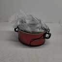 Crock-Pot 6-Quart Cook & Carry Oval Manual Portable Slow Cooker, Red - SCCPVL600-R