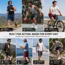 Essential Elements Men's Quick Dry 5 Pack Athletic Shorts with Pockets (XXXL)