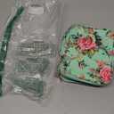 New Crochet Hook Case Without Hooks and Accessories, Zipper Storage Organizer Bag with Web Pockets for Various Crochet Needles/Knitting Accessories/Crochet Hook Kit Tools, Lightweight, Easy to Hold