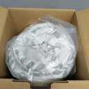 Bedsure Twin/Twin XL Comforter Set Dorm Bedding - White & Green Floral Comforter Set, Twin Extra Long Comforter for College, 2 Pieces Summer Bed Includes 1 Pillow Sham Floral Sage Green