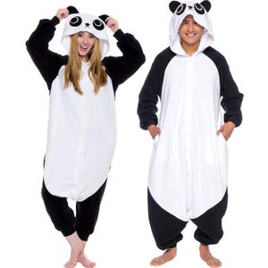Funziez! Adult Onesie Halloween Costume - Animal and Sea Creature - Plush One Piece Cosplay Suit for Adults, Men and Women (X-Large)
