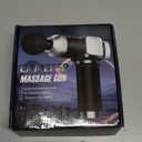 Deep Tissue Massage, Portable Percussion Muscle Massager with 30 Speeds & 6 Attachments, Handheld Electric Back & Neck Massager for Pain Relief (Black)