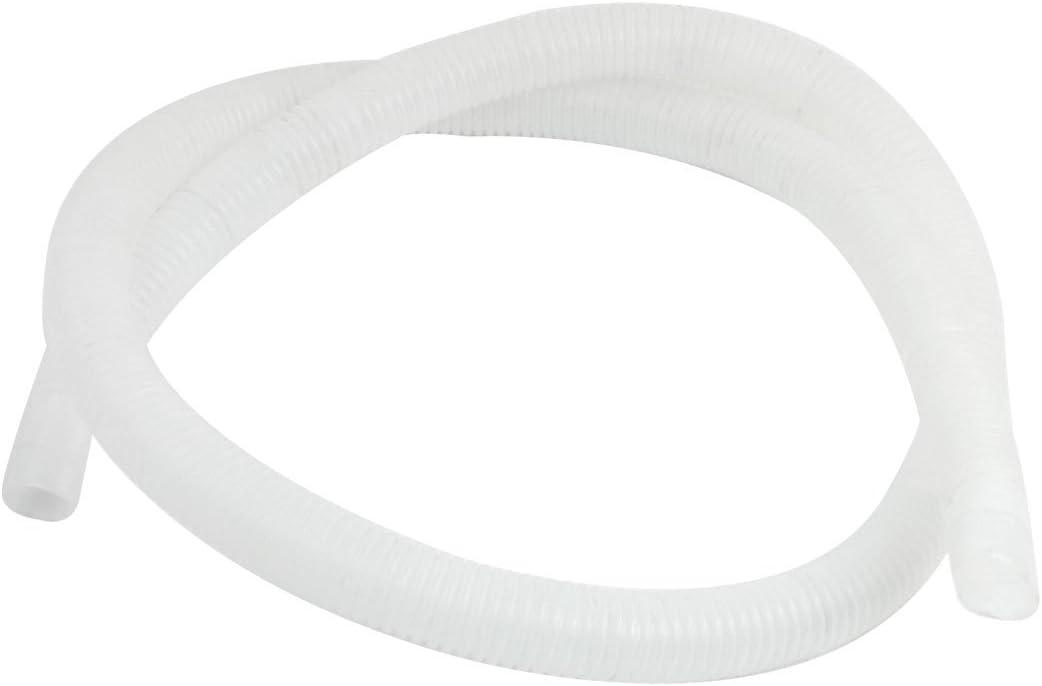 White Plastic Air Conditioner Drain Pipe Water Hose 6 FT