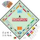 Monopoly Game, Family Board Games for 2 to 6 Players & Kids Ages 8 and Up, Includes 8 Tokens (Token Vote Edition)