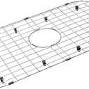 Serene Valley Sink Protector Grid 26-1/16" x 14-1/16", Centered Drain with Corner Radius 3-1/2", 304 Stainless Steel Material NLW2614C