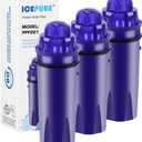 ICEPURE PPF001 Pitcher Water Filter Replacement for Pur CRF950Z, PPF951K, PPT700W, CR-1100C, DS-1800Z, CR-6000C, PPT711W, PPT711, PPT710W, PPT111W, PPT111R Pitchers and Dispensers,3PACK