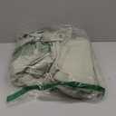 Sage Green Linen Curtains 96 Inches Long 2 Panels Set Pinch Pleat for Living Room Dining Light Filtering Semi Sheer Ceiling Track Curtains with Hooks Rings Pleated Drapes for Bedroom Window 8FT