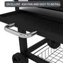 403-03005-01 Ash Pan Grill Replacement Parts for Dyna Glo Charcoal Tray DGN576SNC-D DGN576DNC-D DGO576CC DGN576DNC-DC Master Forge Charcoal Basket MFJ576DNC Dyna-Glo Charcoal Pan Grill Accessories