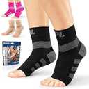 POWERLIX Ankle Orthopedic Brace Plantar Fasciitis Socks for Neuropathy (Pair) for Arthritis, Plantar Fasciitis, Tendinitis
, Size S