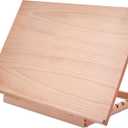 Large Artist Drawing & Sketching Board, 6-Position Adjustable Wood Drafting Table Easel, 24.8" L x 16.5" W (A2) Art Easel for Artist, Beginners, Students