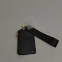 Case-Mate Phone Charm w/Detachable Keychain Wallet (Card Holder) - Anti Theft Phone Strap - Hands-Free iPhone Wrist Strap for Women - Keychain Wristlet Wallet - Black