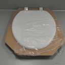 Bemis 1400TTA Economy Durable Wood Toilet Seat, Made in USA, Elongated, White