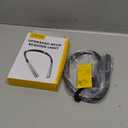 Glocusent Upgraded LED Neck Reading Light, Book Light for Reading in Bed, 30-min Timer, 3 Colors & 3 Brightness Adjustable, Rechargeable & Long Lasting, Perfect for Reading, Knitting (Slim-Medium, Posh Gray)