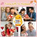 2 x MBL Gifts for Husband Valentines Anniversary - Valentine's Day Funny Crochet Duck Wedding Birthday Christmas Stocking Stuffers Father's Gift for Husband Him Men Boyfriend from Wife, I Duck Love You