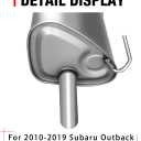 Rear Exhaust Muffler Compatible With 2010-2019 Subaru Outback Muffler Exhaust