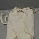 4 Pcs Canvas Tote Bags Large Capacity Grocery Pouch Heavy Duty Reusable Shopping Bags for Outdoor School Travel and Home Use