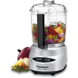 Cuisinart Mini Prep Plus Food Processor, 4 Cup, Brushed Stainless (Shiny)