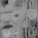 Cinnado 2K Cameras for Home Security-2.4G WiFi Outdoor Camera Wireless Solar/Battery Powered, 360 Viewing, Human Detection, Color Night Vision, Cloud/SD Storage B6 (B6-White-3pack-2.4G) White