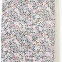 Little Unicorn Newborn Receiving Quilt | Ultra- Soft, Multi-Layered Muslin Fabric | Gift for Newborns & on-The-go (Pressed Petals) (30"x40")