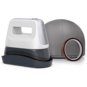 Hat Press, Mini Hat Heat Press Machine for Caps & Patches, Portable Handheld Cap Easy Press Machine with 3 Heating Levels, Auto-Off & 6.3"x3.3" Curved Heating Plate