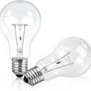 150 Watt Incandescent Light Bulbs, A21 150 WATT Incandescent Bulb Shatter Resistant Rough Service Light Bulb 150W A19 Shape (2 Pack)