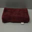 Sunbeam XL Back Neck and Shoulder Heat Therapy 12 x 24 with Auto Shut Off 6 Settings Machine-Washable Comfortable Microplush Fabric - Burgundy