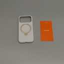 TORRAS Q3 Silicone 360 Spin for iPhone 17 Pro Case with Stand, Fit for MagSafe, Magnetic Ring Kickstand with Camera Control, Liquid Silicone Rubber Soft Phone Case for iPhone 17 Pro 6.3'', Light Ivory