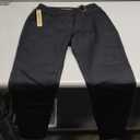 Hybrid & Company Womens Ultra Comfy Stretch Slim Fit Trousers Chino Pants with Pocket (5, Black)