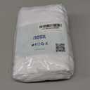 Nestl White Bed Skirt Queen Size - 14 Inch Drop Brushed Microfiber Skirts Hotel Quality Pleated Shrinkage & Fade Resistant