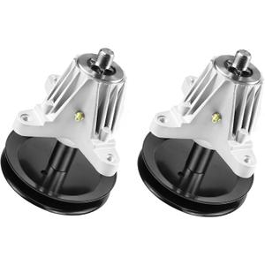 2 Pack Spindle Assembly 618-06991 918-06991, 42" Mower Deck Spindle Rebuild Kit for Cub Cadet MTD Craftsman T1000 T1200 T1400 T1800, for Huskee LT4200, for Columbia CLT42G, for Troy-Bilt TB42 TB2246