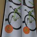 TORACK BIKEPAL Space Saving Wall Mounted Swivel Bike Racks, Vertical Bike Wall Hangers for Garage Storage Solution (2 Pack)