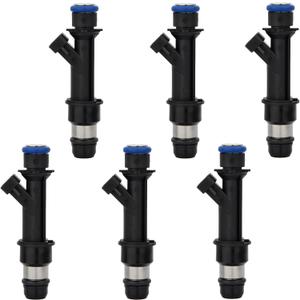 6PCS Fuel Injectors Compatible with Chevrolet Impala/Monte Carlo/Venture/Lumina/Malibu & Buick Century/Rendezvous & Oldsmobile Alero/Silhouette & Pontiac Aztek/Grand Am, 3.1L 3.4L Replace# FJ318
