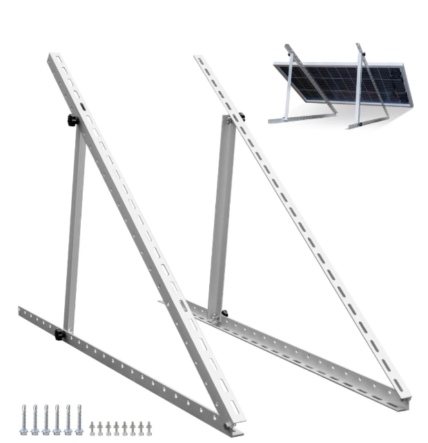 45" Length Adjustable Solar Panel Tilt Mounting Brackets