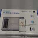 Etekcity Smart Food Kitchen Scale with Nutritional Calculator, Free App with 19 Nutrients Tracking, Calorie, Marco, Digital grams and ounces for weight loss, Premium Stainless Steel, 11lb