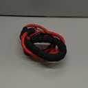 Reflective Dog Collar Padded with Soft Neoprene Breathable Adjustable Nylon Dog Collars for Small Medium Large Dogs (Small (Pack of 1), Red Plaid Collar+Leash)