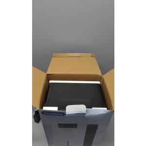 Dehumidifier, 98OZ Dehumidifiers for Home(1000sq.ft), Humidity Display Dehumidifier for Basement Bathroom Bedroom, Auto Shut Off, Washable Filter, Drain Hose, Timer, 7 Ambient Lights, White