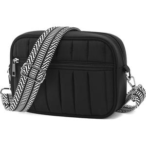 Small Crossbody Bags For Women, RFID Shoulder Bag With Wide Strap