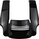HDBUBALUS Motorcycle 5" Stretched Rear Fender Extension Filler Fit for Harley Touring Road King Street Glide Electra Glide 2014-2024