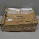 ELYKEN 33 Inch Christmas Tree Collar, 6-Piece Xmas Tree Skirt for Artificial Trees, Handcrafted Plastics Wicker Tree Base Cover with Cord Cut-Out Rustic Farmhouse Tree Ring for Home Decor (Natural-flat Pp)