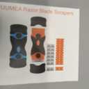 2PACK Razor Blade Scraper, 2-in-1 Scraper Tool with 12Pcs Plastic Blades and 7Pcs Metal Blades, Multi-Purpose Cleaning Razor Scraper for Decals, Stickers, Labels, Caulk, Adhesive, Paint Removal