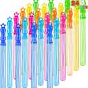JOYIN 24 Pack 14.25 Bubble Wands Assortment, 6 Colors Giant Bubble Wands Party Favors Kids Summer Toys Outdoor Play Toys Games Christmas Birthday Party