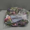 Qingbei Rina Spring Wreaths for Front Door, 22 Inch Door Wreath for Decorating with Daisy and Lavender, Wildflower Wreaths Indoor Outdoor, Home Windows Wall Farmhouse Wedding Decor (Colorful)