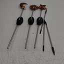 Tryme Solar Lights Outdoor Garden Decorations Sun Moon Star Stake Light Decorative Waterproof Warm White LED Yard Decor for Pathway Lawn Patio Courtyard Backyard