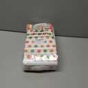 TaoBary 100 Pcs Paper Fall Gift Bags Bulk with Handle Colorful Stripe Wave Polka Dot Treat Goodie Candy Bags for Fall Autumn Thanksgiving Party Favor Supplies