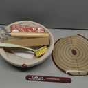 Superbaking Sourdough Starter Kit, 9" Round Banneton Bread Proofing Basket Set, Sourdough Bread Baking Supplies, Sourdough Tools with Silicone Bread Sling, Bread Making Tools, Baking Gifts