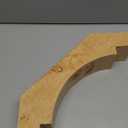 Ekena Millwork BRC04X12X12MRC00SWR 3 1/2"W x 12"D x 12"H Merced Smooth Knee Brace, Western Red Cedar