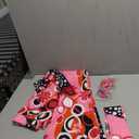 SATINIOR 60s 70s Women Hippie Costume Outfits Disco Retro Flared Pants for Carnival Party Halloween Size M