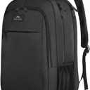 MATEIN Extra Large Travel Backpack, TSA Friendly 18.4 Inch Laptop Backpack, Anti Theft Flight Approved Business Work College Computer Backpack Big Bag for Women Men, Black